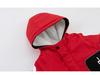 Boys' Trendy Fleece-Lined Winter Parka 2025: Thick Cotton-Blend Jacket