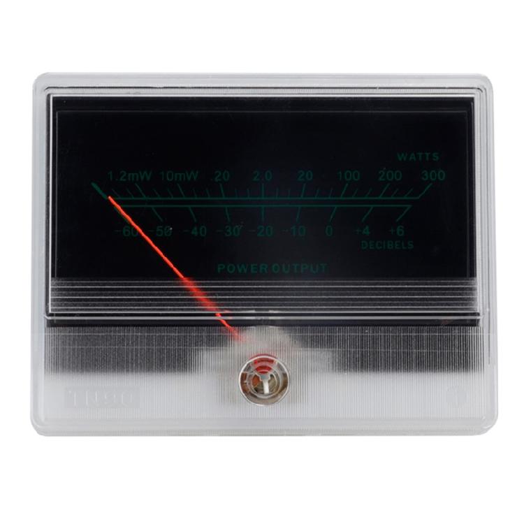 High Precision DB VU Meter Power Discharge Mechanical Flat Meter with Backlights