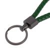 [GUANGUAN] Key Ring Car Set of 2 Carabiner PU Leather Braid Bicycle Key Fashionable Bike with Key Ring Key Chain Men's Ladies Leather Loss Prevention