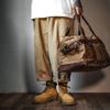 Leather Martin Boots Men And Women Couple Boots Retro British Style Kick Not Rotten Thick-Soled Big Yellow Boots