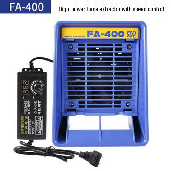 400W High-Power Industrial Soldering Fume Extractor Fan