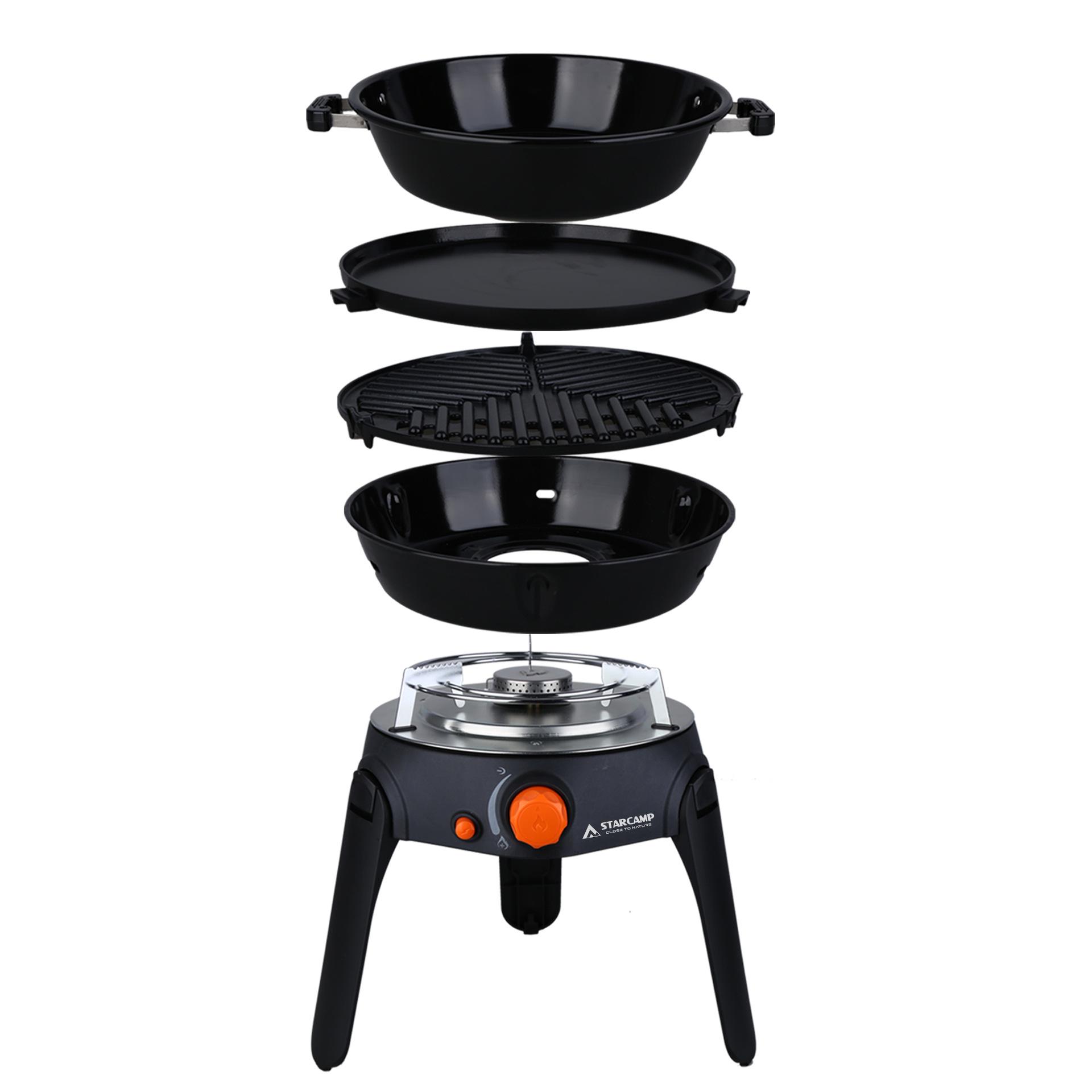 STARCAMP Multifunctional Portable Gas Camping Stove  Grill Stove Head