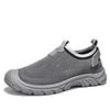 Men's Shoes Summer Breathable Thin Mesh Running Mesh Shoes Men's Casual One-pedal Driving Soft-soled Lightweight Sports Shoes