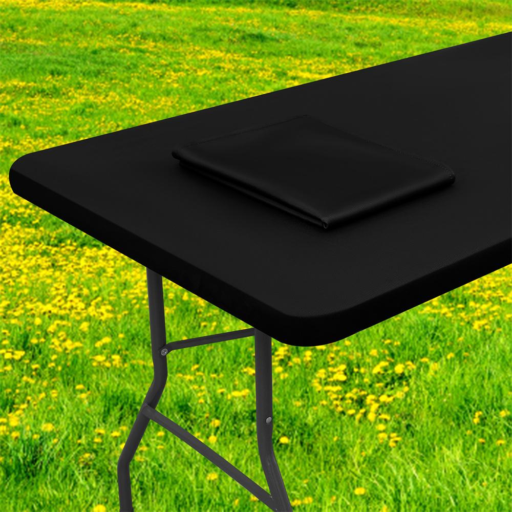 Homaxy Rechteckige Tischdecke Abdeckung Wasserdichte Tischdecke Passend für Klapptische Waschbarer Tischschutz Camping Outdoor 30x72