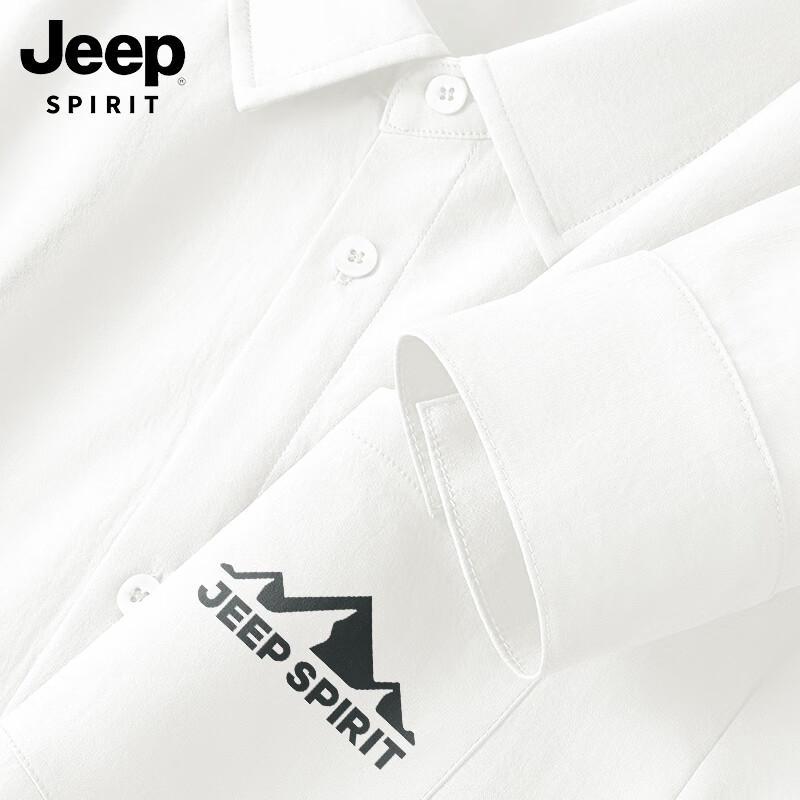 JEEP SPIRIT Men s Relaxed Fit Cooling Ice Silk Long Sleeve Shirt XL