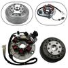 For Magneto Stator Coil and Flywheel Kit for Lifan 140/140cc 1P55FMJ Engine Stable Spark Output In Harsh Conditions