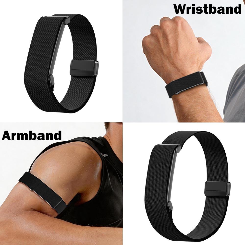 New Nylon Weave Arm Band for Google Fitbit Air Bicep Bands Fitness Tracker Band Magnetic Wristband for Google Fitbit Air Strap