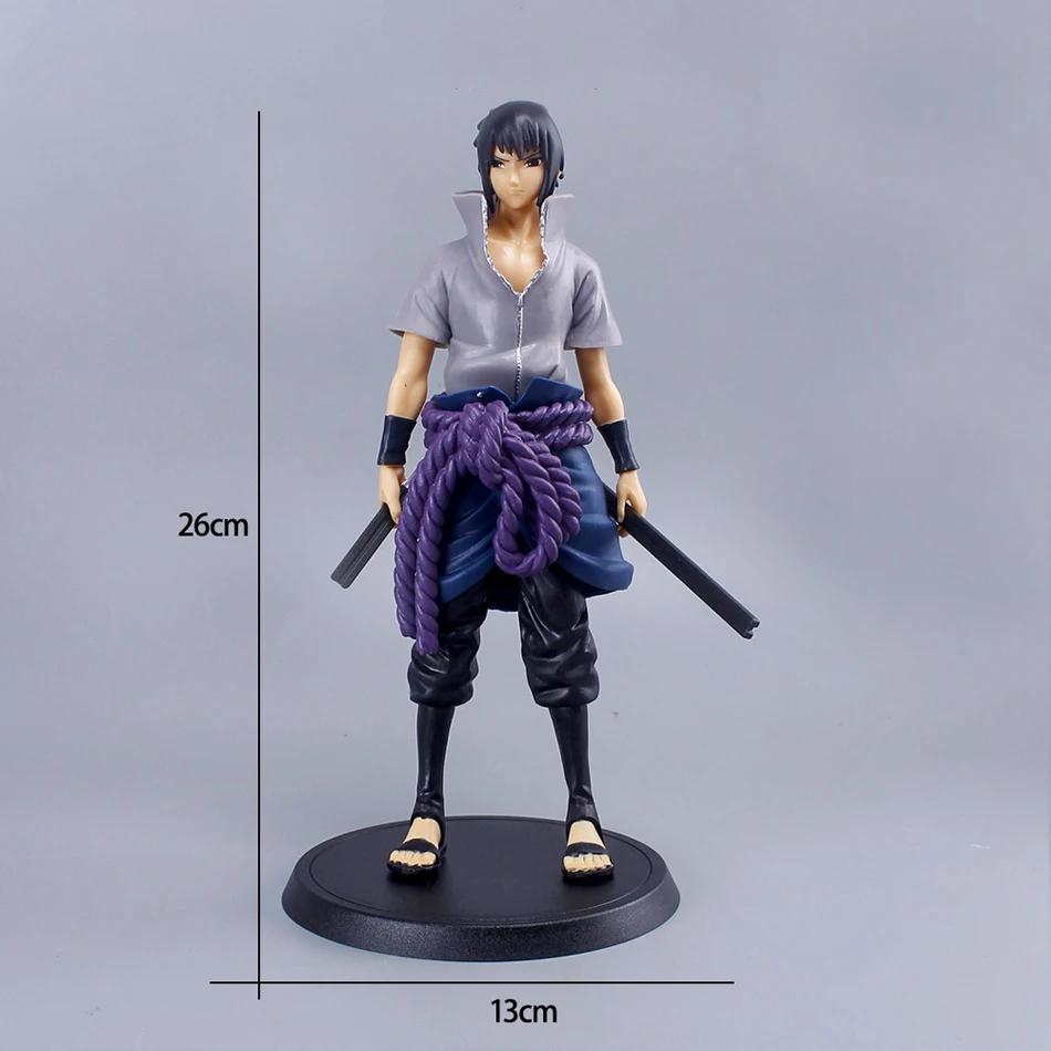 Animated Character Naruto Uchiha Itachi Sasuke Pain Kakashi Naruto Shippuden Action Character Set Model Children's Toy Gift