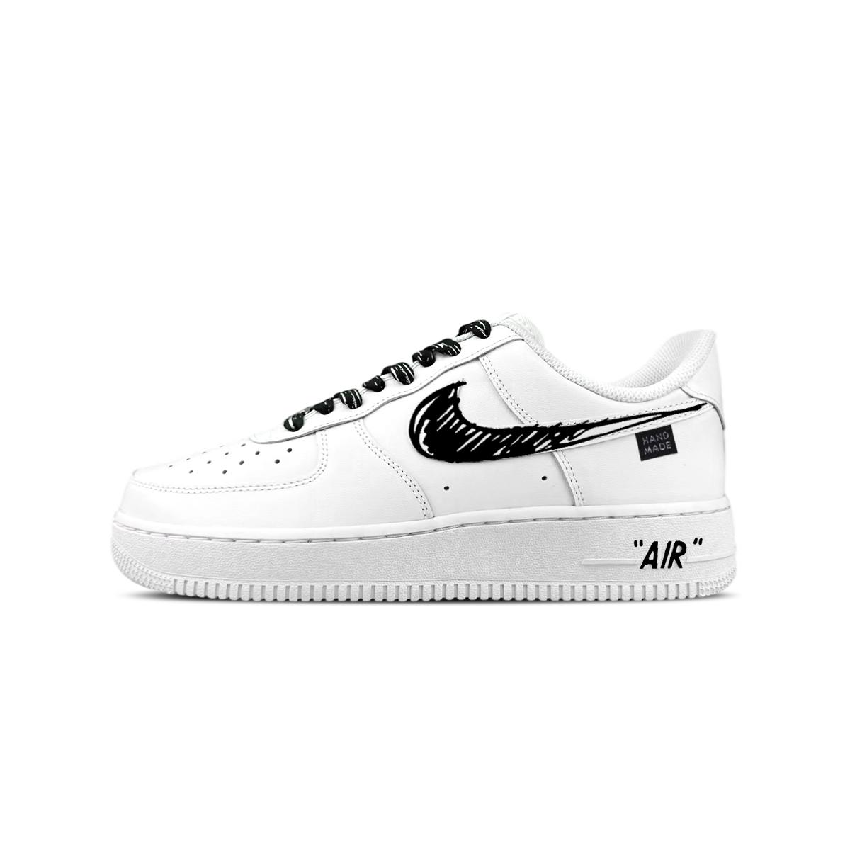 

Nike Air Force1 Shadow Abrasion Resistant Abrasion Resistant Low top Skateboard Shoes Unisex Black White CW2288-111(Team373-) 38.5