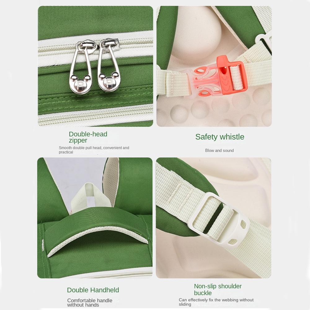 Cute Kids Backpack Large Capacity Shoulder Bag New Travel Backpack for Girls Boys Grade 1-6