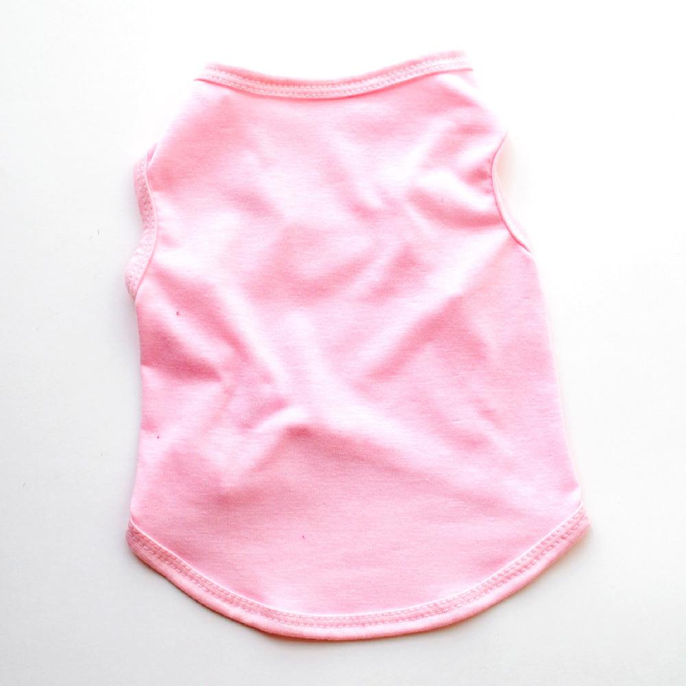 Pet Supplies  Solid Color Dog Vest  Thin Pet Clothes