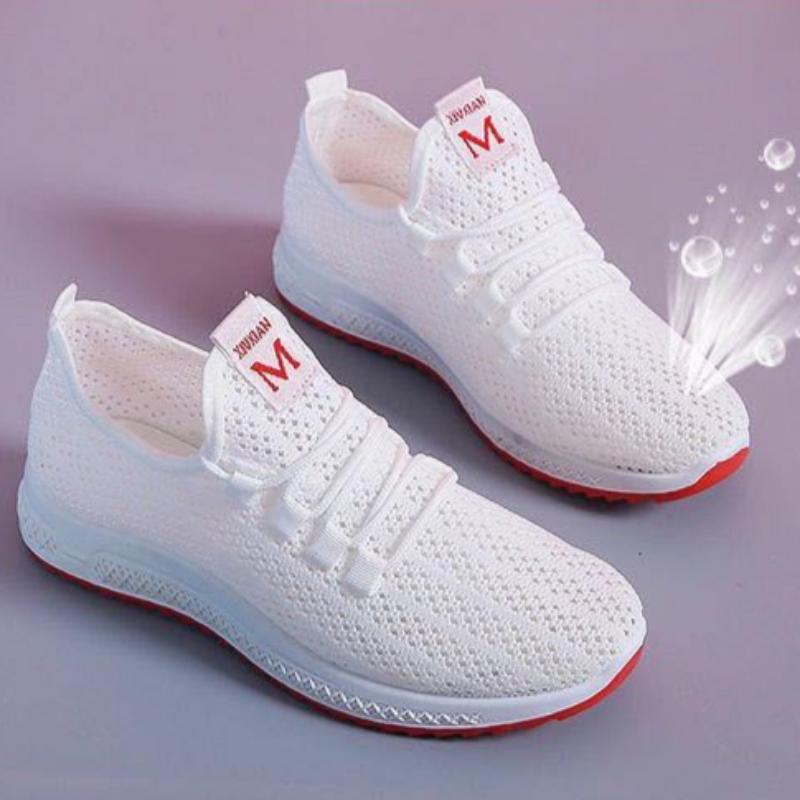 

Тканевая обувь Повседневная обувь слипоны Белая обувь Женская летняя сетчатая обувь Мягкая подошва Спортивная обувь 36 белый