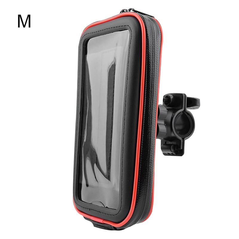 Universal Bike Phone Mount Life Waterproof Phone Holder Storage Bag For Bicycle Motorcycle Handlebar