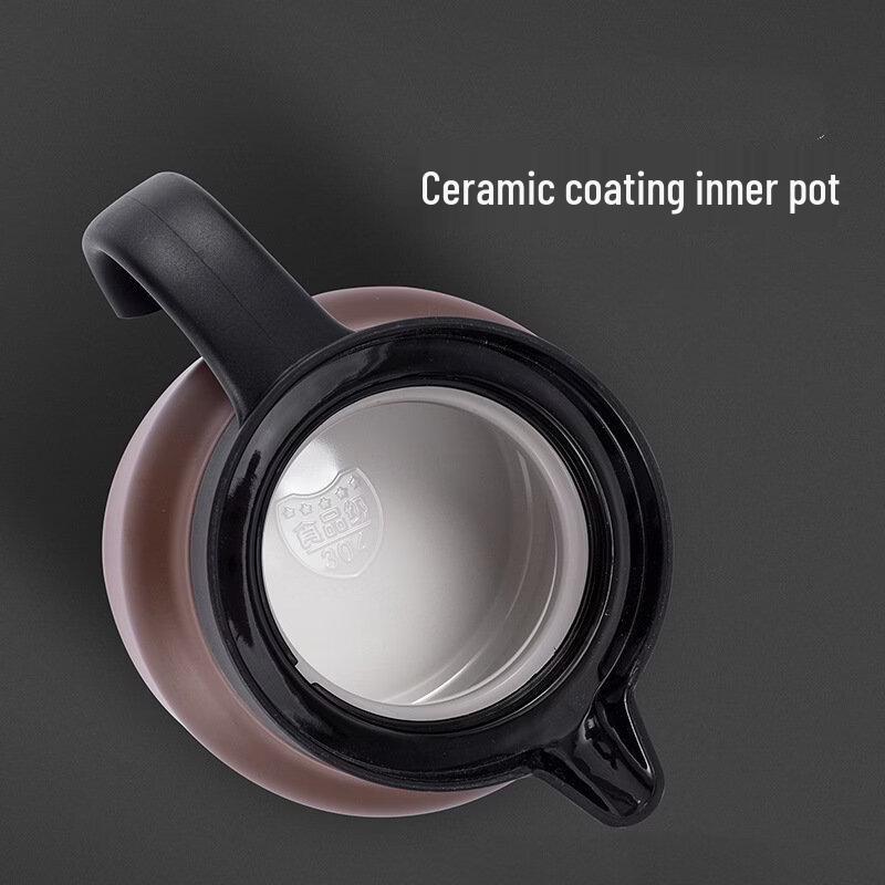 Shangqi Ceramic-Lined Vacuum Insulated Tea Pot