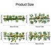 Waterproof Wall Sticker Green Vine Stump Potted Plant Decorative Decals  Livingroom