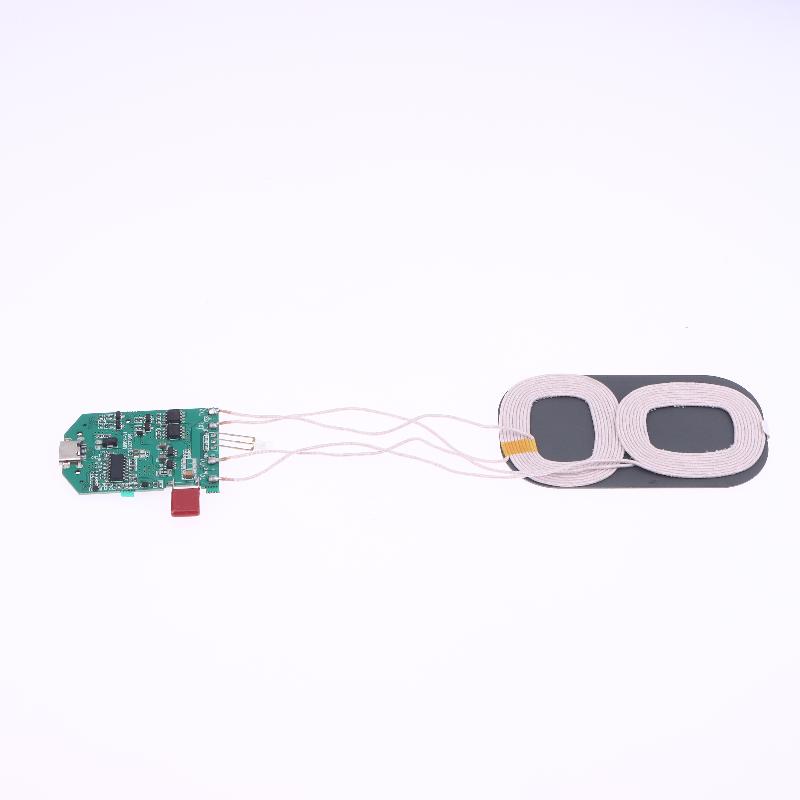 1Pcs Wireless Charger Pcba Multi-Purpose Home Car Device Wireless Charger 15W Dual Coil Wireless Charging Module