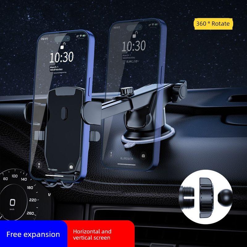 New Car Navigation Holder Car Phone Holder Suction Cup Air Outlet Mobile Phone Stand Car Vehicle-Mounted Stand
