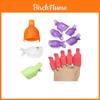 Nagelkunst Werkzeugset mit Plastik-Entferner-Clips für DIY Maniküre- und Pediküre-Sitzungen