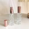 Rose Gold Glass Portable Refillable Perfume Bottle Cosmetic Container Press Empty Spray Atomizer Travel Small Sub-bottle 10ml