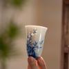 Jingdezhen Blue & White Plum Blossom Ceramic Master Tea Cup