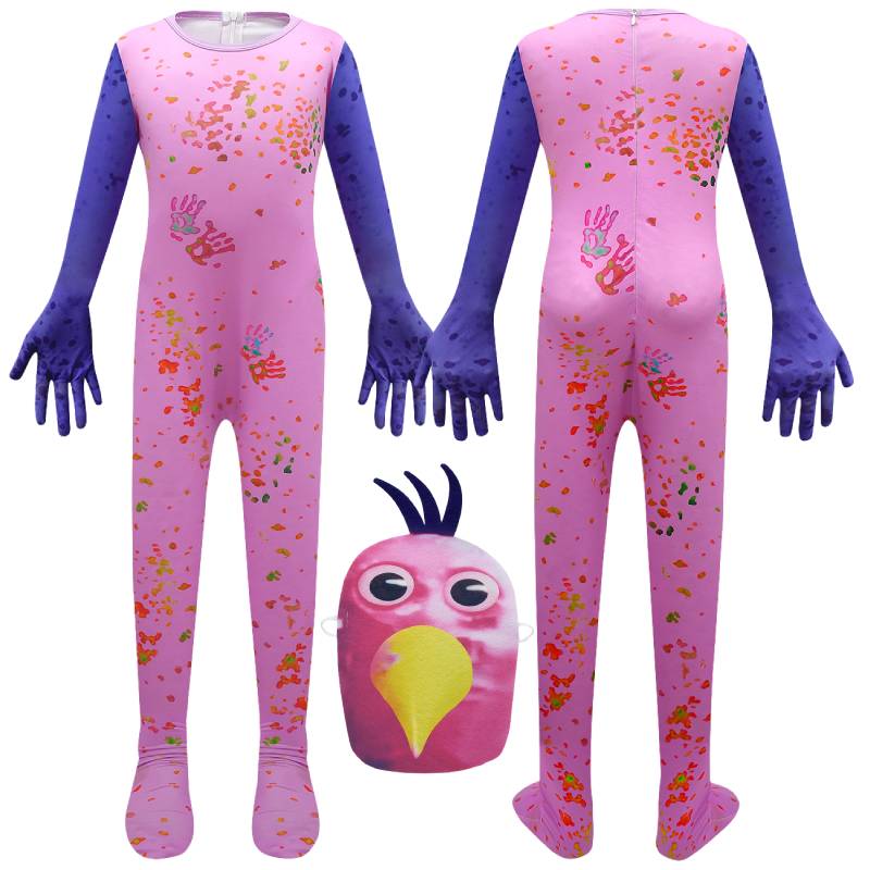 Banban Of Garden Opila Fugl Kostymesett Barn Jumpsuit Halloween Rollelek