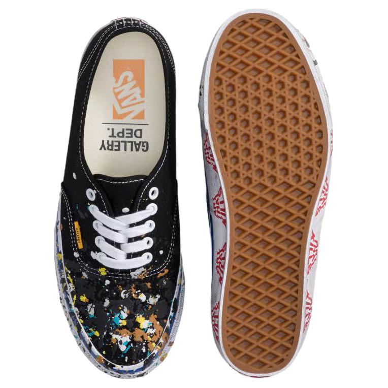 Galerieabteilung. x Vans Authentic 44 Art That Kills Unisex Sneaker Schwarz Mehrfarbig VN000EEUBLA