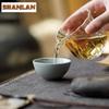 2pc/lot Sky-blue Ru Kiln Teacup Japanese Tea Bowl Sample Tea Cup Tea-tasting Meditation Cup Jianzhan Master Cups Drinkware 45ml