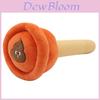 Plush Cartoon Toilet Plunger Massage Hammer With Soft Cotton Filling For Kids And Adults