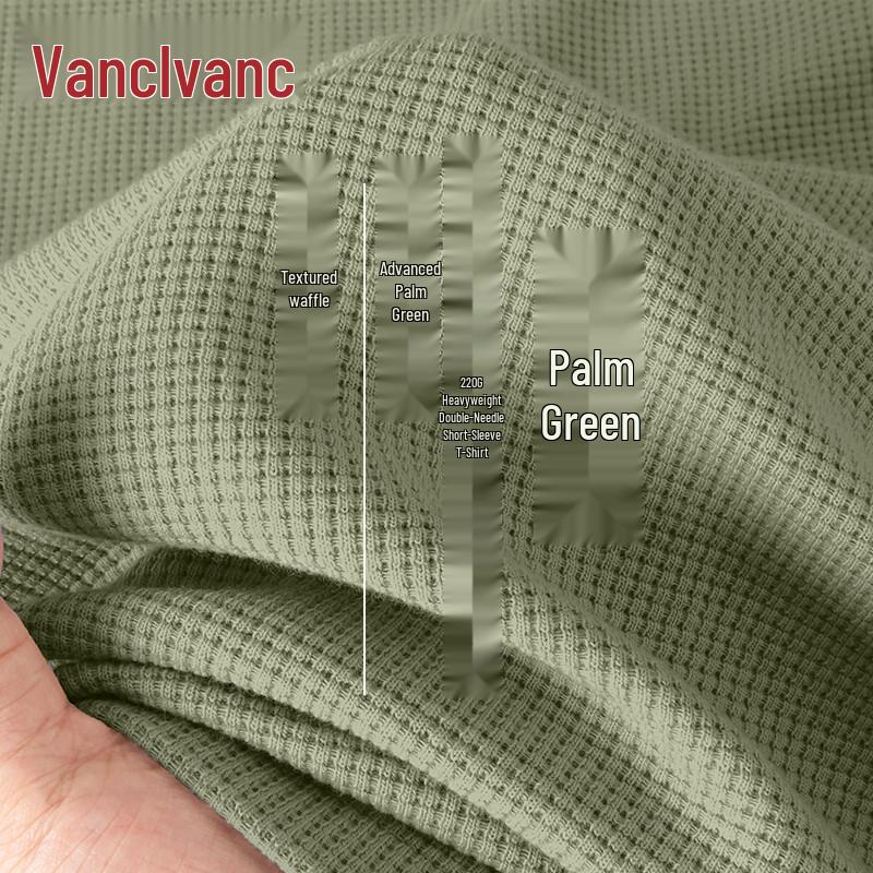 

VANCL Men s Summer Waffle Knit Short Sleeve T-Shirt XL