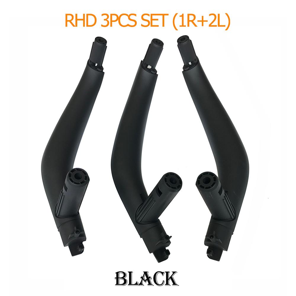 LHD RHD 3PCS Set Inteior Passenger Door Handle Cover Trim Replacement Parts For BMW X5 X6 F15 F16 2014 2015 2016 2017 2018
