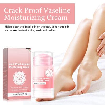 Feuchtigkeitsspendende Fußsalbe, Nagelpflegesalbe, Befeuchtet die Füße ohne Trockenheit, Hält die Fußhaut weich, Fußpflege, 50 ml