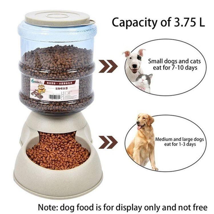 large gravity dog feeder