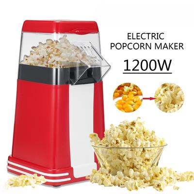 Ölfreier Mini-Haushalts-Gesund-Heißluft-Popcorn-Maker EU AU Stecker 1200W 220V Popcornmaschine für Heimküche
