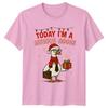 Today Im A Serious Goose Christmas Humor Holidays Unisexs Tee Unisexs Graphic Top