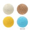 Kitten Interactive Ball Chew Toy Teething Soft Cats Toy Sisal Ball Oversized Attractive Ball Shape Teething Toy