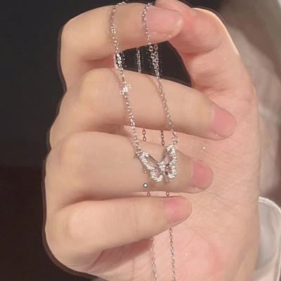 Butterfly Necklace - Elegant and Luxurious Women's High-end Collar Chain, Sweet and Fashionable Neck Chain