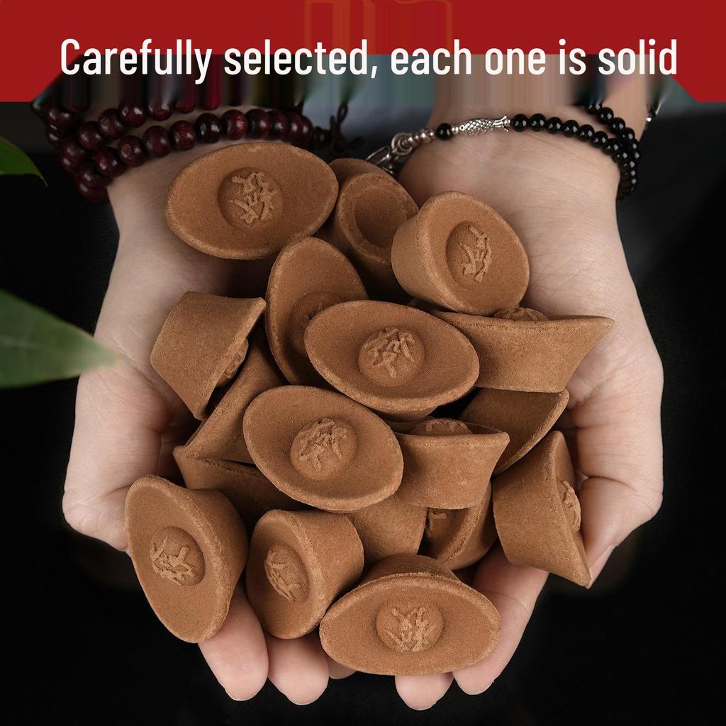 Yuanbao Incense & Ganlu Wealth Attraction: Temple Bodhi Offering Powder