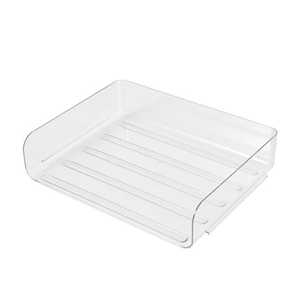 Desktop Aufbewahrungsbox Aufbewahrungskoffer Haus Büro Stapelbar Lateral Schreibtisch Dokumentenorganisator für Akte