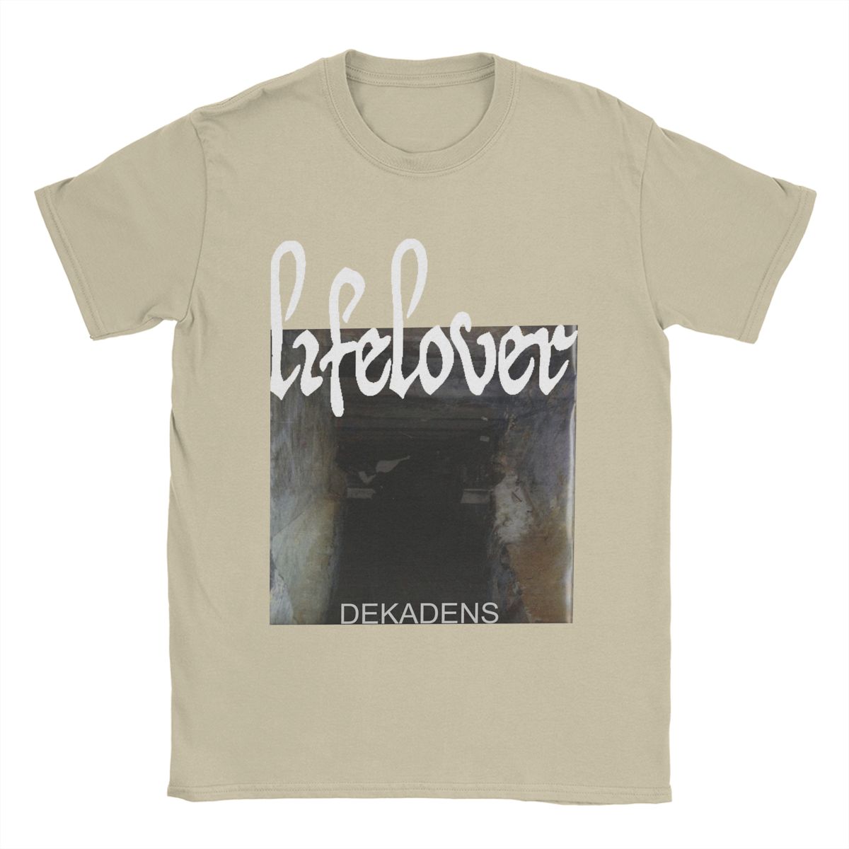 

Футболки Lifelover Dekadens Black Metal для чоловіків Унікальна футболка з 100% бавовни з круглим вирізом та коротким рукавом Ідея для подарунка Одяг M хакі