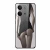 Xiaomi Redmi 15C 4G Kılıfı İçin Cam Arka Kapak 15 C Kılıf Sert Temperli Cam Kılıf Redmi 15C Telefon Kılıfı İçin Redmi15C Yumuşak Tampon