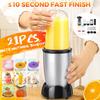 Multi-funtion Personal Blender Mixer 250W Juicer Fruit Food Processor Easy-wash Kitchen Soup Juice Food Making Tool 21Pcs/set