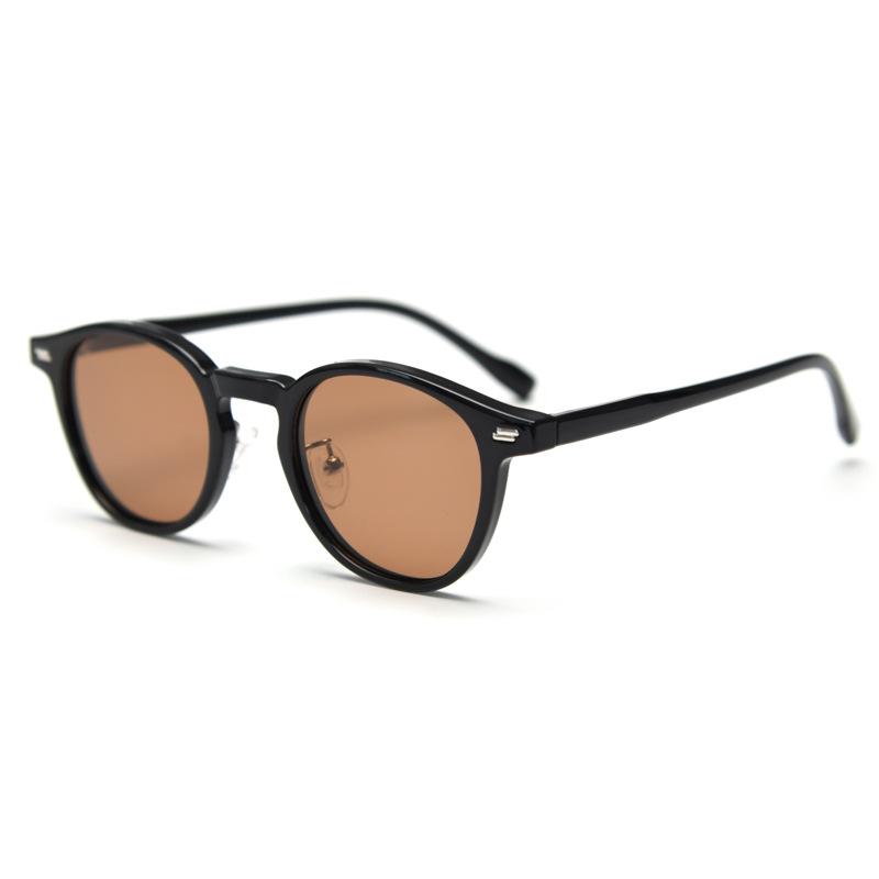 2026 Polarized Sunglasses Retro Round Literary Trendy Men's and Women's Sunglasses