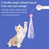 Stretchable Cat Playing Wand Tassel Cat Interactive Toy Funny Pet Playing Teaser