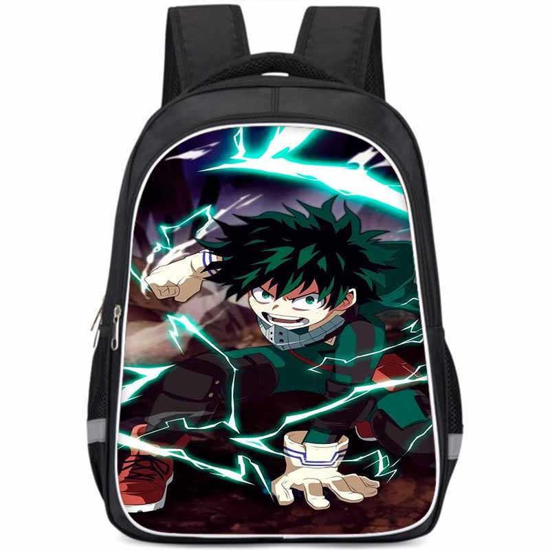 My Hero Academia Large Capacity Lightweight Oxford Fabric Backpack For Kids