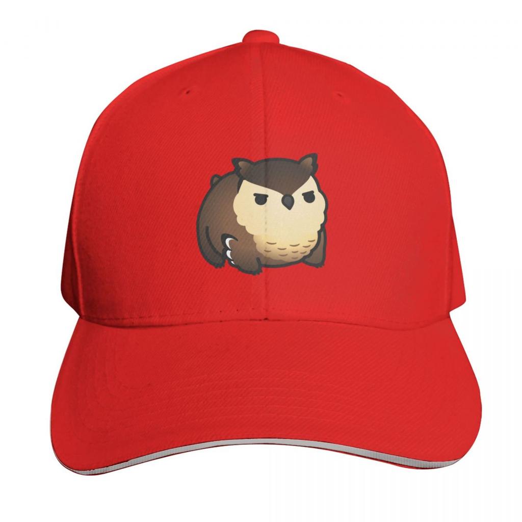 Chubby Owlbear Baseball Cap Snapback Flat Bill Strapback Dad Hat Six Panel Structured Crown