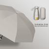 Compact Women's Umbrella with UV Protection and Black Coating – Dual-Use for Sun and Rain