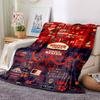 1pc Stranger Things Dark Dimension flannel Blanket for Super Soft Cute Comfort Blanket for Travel Bedding Couch Sofa Blanket Y82531