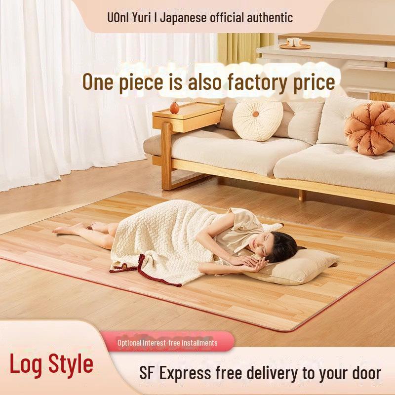 

Электрический подогреваемый пол с графеновым покрытием - портативный, бытовой углеродно-кристаллический ковер для гостиной 50×60CM 10-speed timer switch