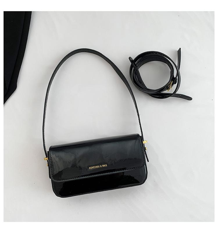 2025 Fashion Women's Bag Simple Retro Foreign Style Shoulder Armpit Bag Casual Small Square Bag Trend High Texture Messenger Bag