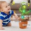 Fun Dancing Cactus Plush Toy With Singing And Talking Features Perfect Birthday Gift